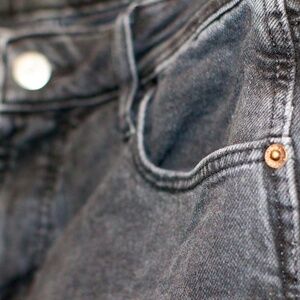 Black Old Navy Slim Jeans Vintage Wash Tall